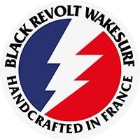 Logo Handcrafted in France Black Revolt wakesurf