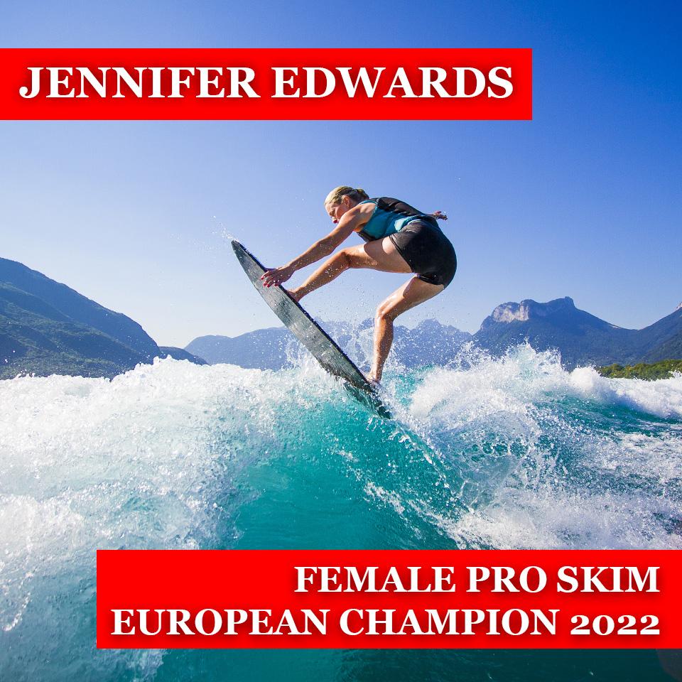 jennifer edwards european champion 2022