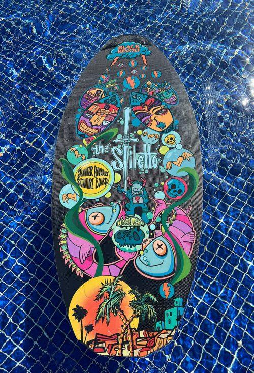 stiletto carbon pro 2023 wakesurf board in dubai