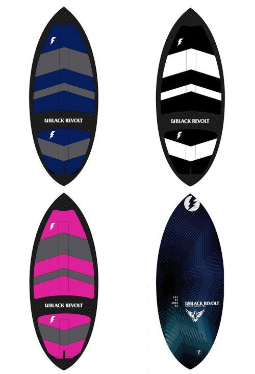 Dagger Scoky pro carbon wakesurf board pads colors