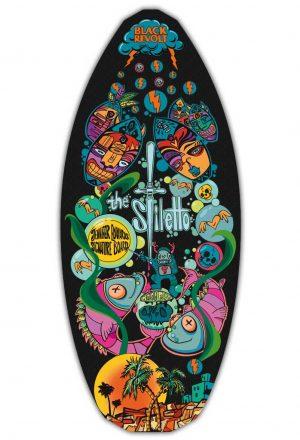 black revolt stiletto carbon pro 2023 wakesurf board