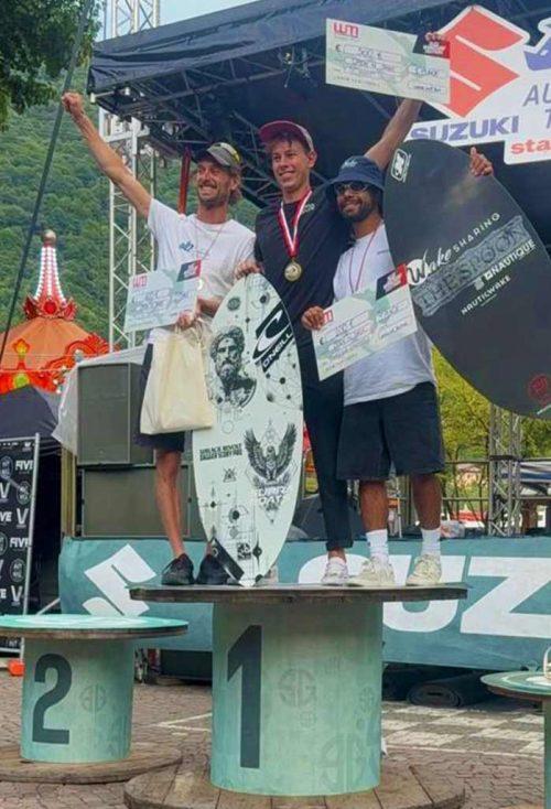 olivier scokaert black revolt wakesurf podium italie 2025